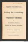 k.k. naturhistorisches Hofmuseum, Intendanzakten 1885-1896 (Hauer), Aktenzahl Z.102.a/1888, Seite 1